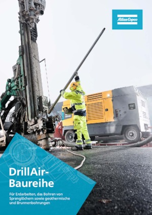 Stacionarni zračni kompresori - dizel, električni, benzinski Atlas Copco DrillAir H23