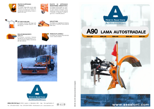 Snježni plugovi za autoceste Assaloni A 90.40*