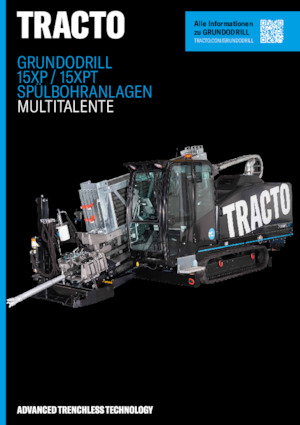 Horizontalne usmjerene bušilice TRACTO-Technik Grundodrill 15 XP