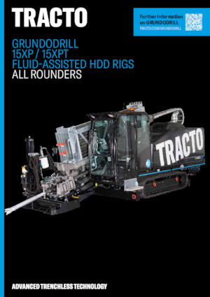 Horizontalne usmjerene bušilice TRACTO-Technik Grundodrill 15 XP