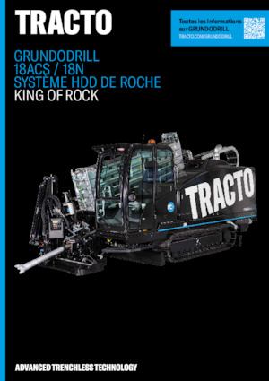 Horizontalne usmjerene bušilice TRACTO-Technik Grundodrill 18 ACS