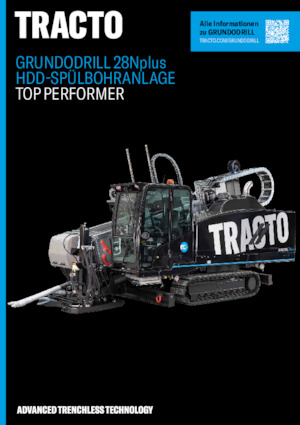 Horizontalne usmjerene bušilice TRACTO-Technik Grundodrill 28 N plus