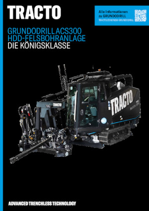 Horizontalne usmjerene bušilice TRACTO-Technik Grundodrill ACS 300
