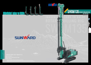 Horizontalne usmjerene bušilice Sunward SWDM135