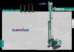 Horizontalne usmjerene bušilice Sunward SWDM165S