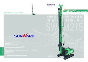 Horizontalne usmjerene bušilice Sunward SWDM215S