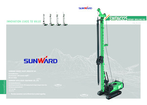 Horizontalne usmjerene bušilice Sunward SWDM325