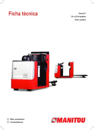 Skupljači narudžbi Manitou CI 12 PF