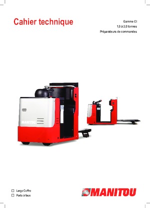 Skupljači narudžbi Manitou CI 12 PF