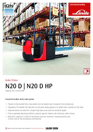Skupljači narudžbi Linde N20D HP