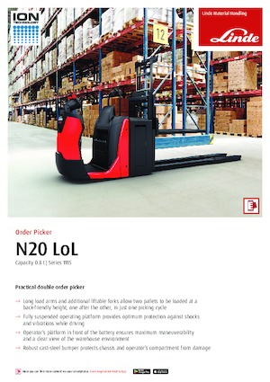 Skupljači narudžbi Linde N20LoL