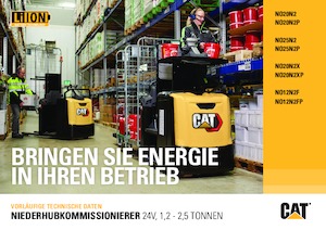 Skupljači narudžbi Caterpillar NO20N2X