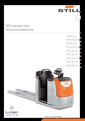 Skupljači narudžbi Still OPX 25