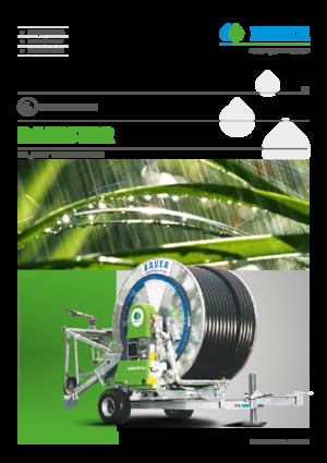 Namotaji za crijeva Bauer Irrigation RAINSTAR A2 50-135