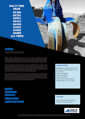 Hidr. preklopne kante Arden GA550