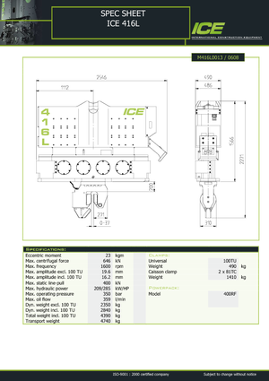 Vibro čekići ICE 416 L