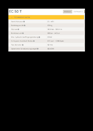 Hidraulični čekači Epiroc EC 50 T