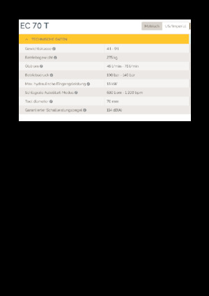 Hidraulični čekači Epiroc EC 70 T