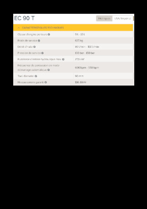 Hidraulični čekači Epiroc EC 90 T