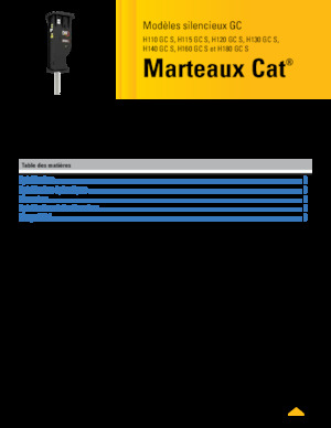 Hidraulični čekači Caterpillar H140GC S 