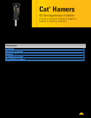 Hidraulični čekači Caterpillar H140GC S 