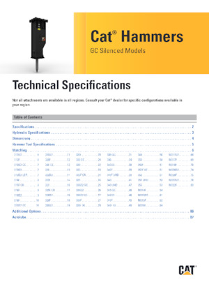Hidraulični čekači Caterpillar H140GC S 