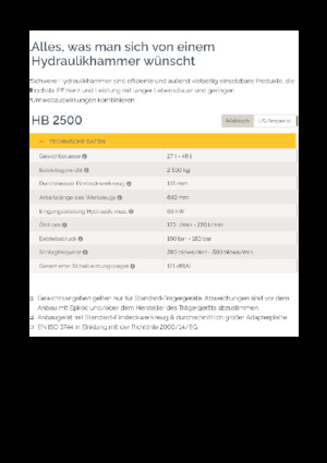 Hidraulični čekači Epiroc HB 2500