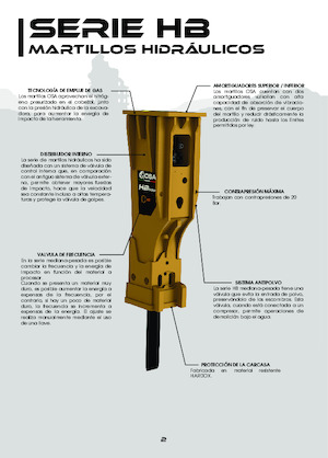 Hidraulični čekači OSA Demolition Equipment HB 1500
