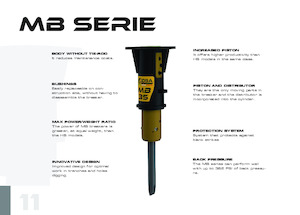 Hidraulični čekači OSA Demolition Equipment MB 20