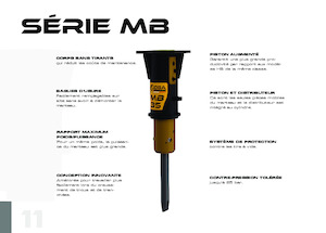 Hidraulični čekači OSA Demolition Equipment MB 35