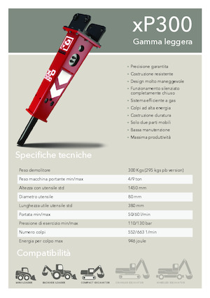 Hidraulični čekači Promove xP 300