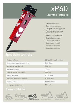 Hidraulični čekači Promove xP 60 