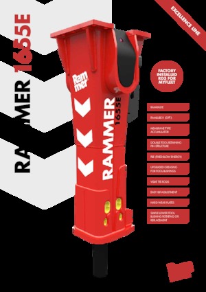 Hidraulični čekači Rammer 1655E