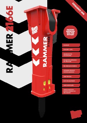 Hidraulični čekači Rammer 2166E