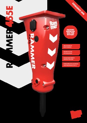 Hidraulični čekači Rammer 455E