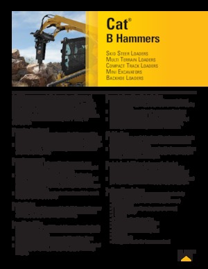 Hidraulični čekači Caterpillar B6