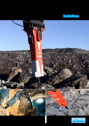 Hidraulični čekači Sandvik BR 825