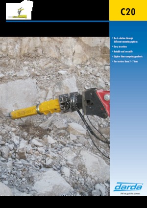 Hidraulični čekači Darda C20 V