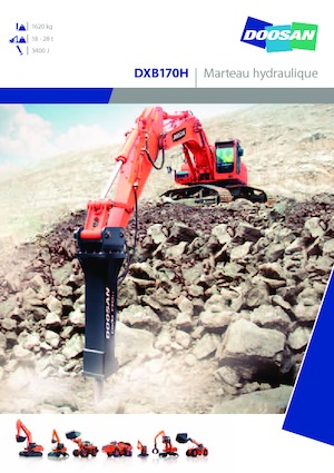 Hidraulični čekači Doosan DXB170H