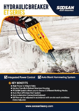 Hidraulični čekači Soosan ET200 
