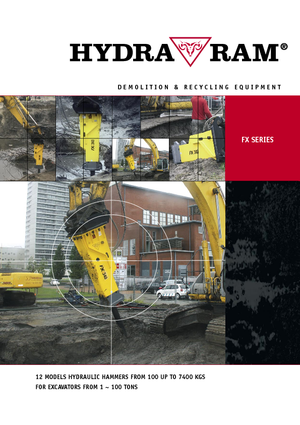 Hidraulični čekači Hydra Ram FX-340