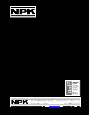 Hidraulični čekači NPK H 10 XE VH