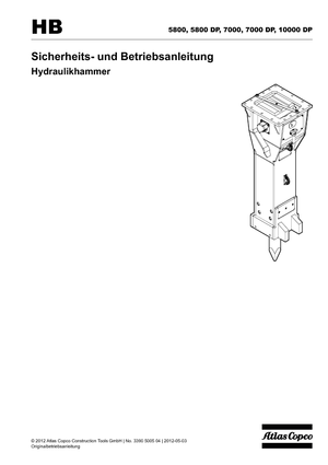 Hidraulični čekači Atlas Copco HB 7000