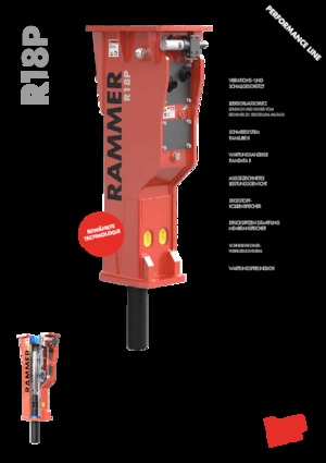 Hidraulični čekači Rammer R18P