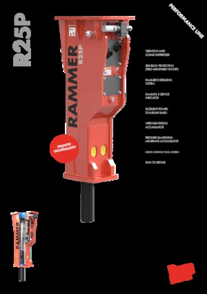 Hidraulični čekači Rammer R45P