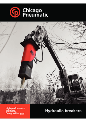 Hidraulični čekači Chicago Pneumatic RX25