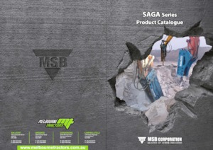 Hidraulični čekači MSB SAGA 50H