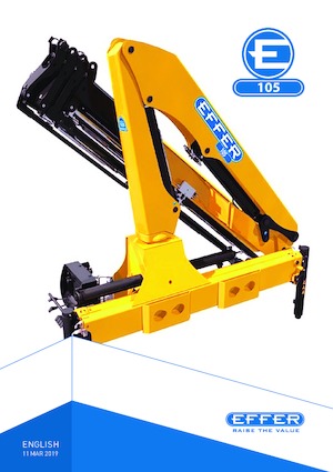 Hidraulične utovarne dizalice Effer 105 3S