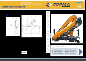 Hidraulične utovarne dizalice COPMA 2000 108.4sc