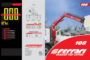 Hidraulične utovarne dizalice Ferrari® 108 A5 